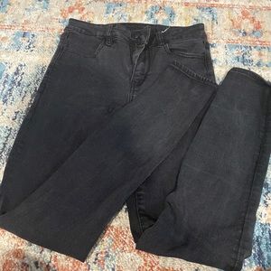 American Eagle Black Ne(x)t level stretch jeggings